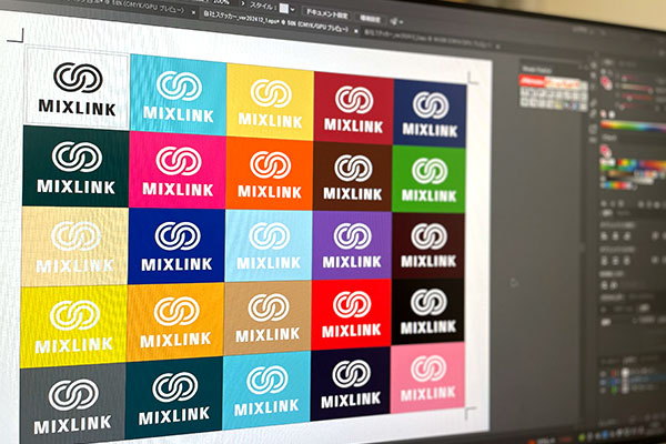 カッティングシートデザイン制作